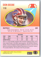 1990 Fleer Don Beebe #110