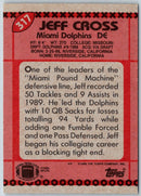 1990 Topps Jeff Cross