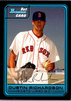 2006 Bowman Chrome Draft Picks & Prospects Dustin Richardson #DP35