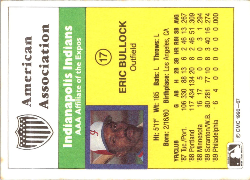 1990 CMC Eric Bullock