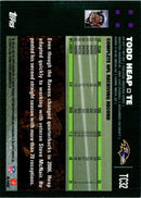 2007 Topps Chrome Todd Heap