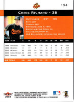 2002 Fleer Premium Chris Richard #194