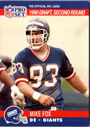 1990 Pro Set Mike Fox