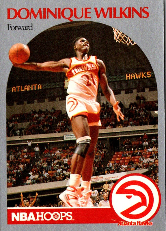 1991 Hoops 100 Superstars Dominique Wilkins #4