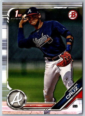 2019 Bowman Prospects Derian Cruz #BP-11