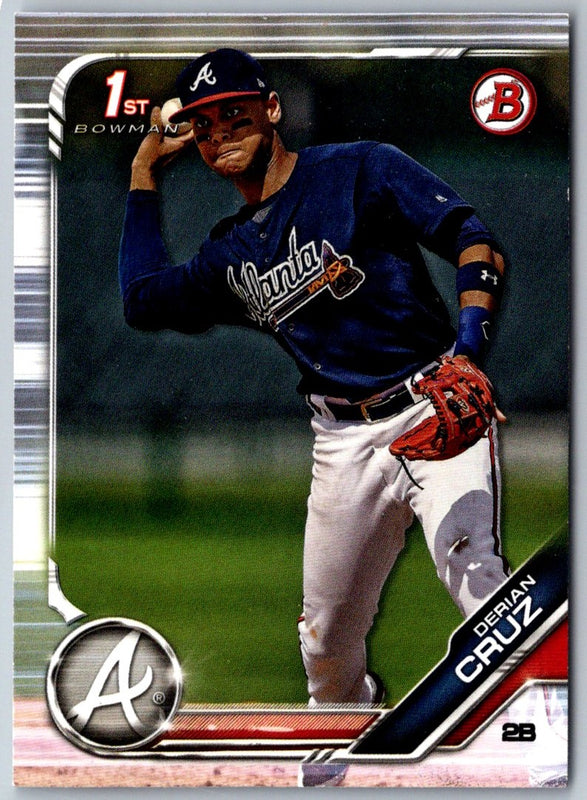 2019 Bowman Prospects Derian Cruz #BP-11