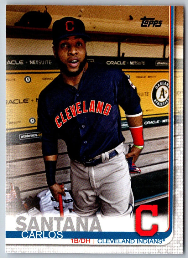 2019 Topps Carlos Santana #585