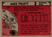 1980 Topps Mike Pruitt #478 NM-MT