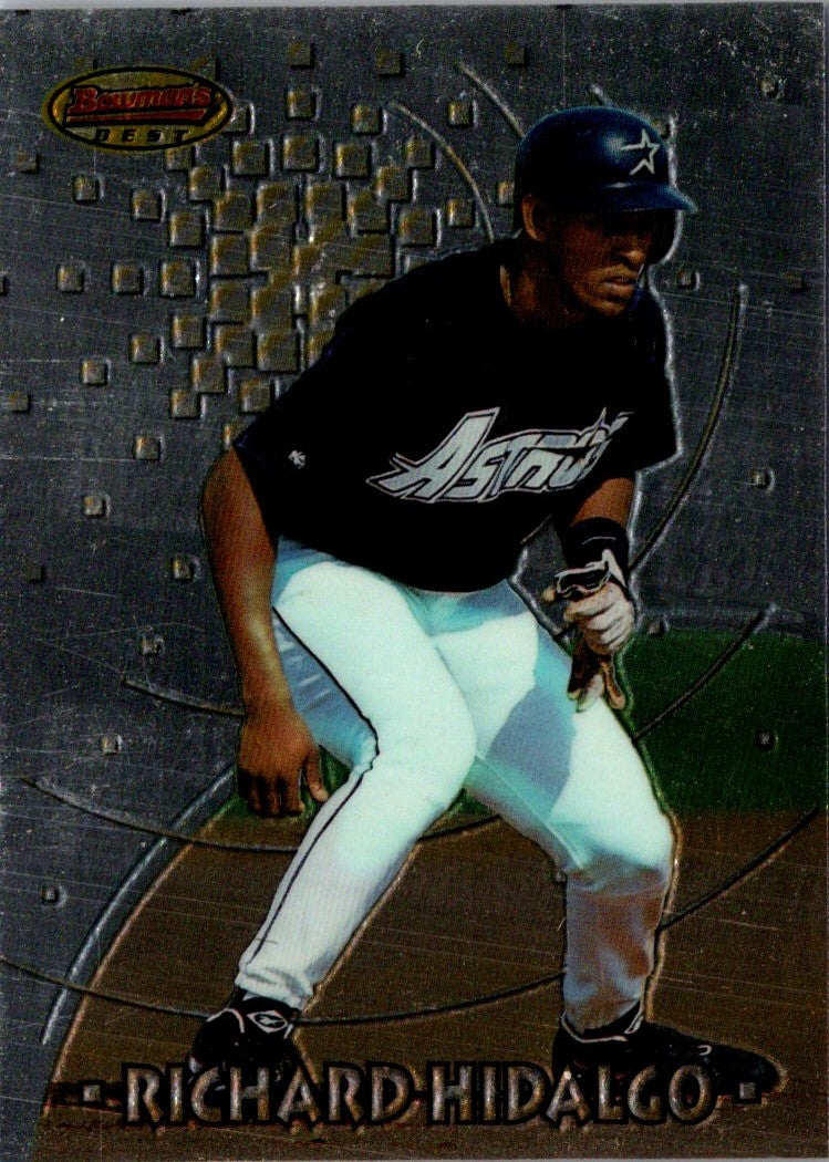 1997 Bowman's Best Richard Hidalgo