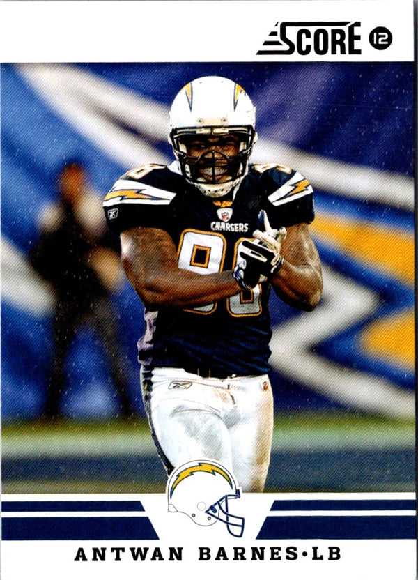 2012 Score Antwan Barnes #226