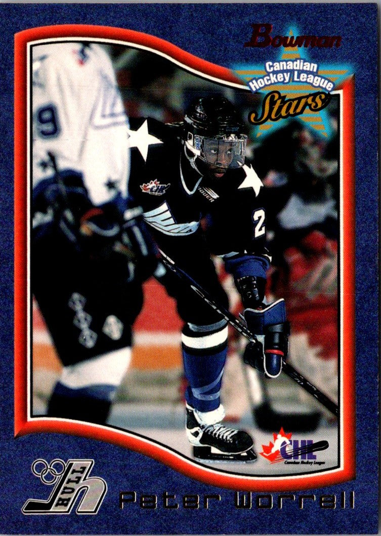 1997 Bowman CHL Peter Worrell