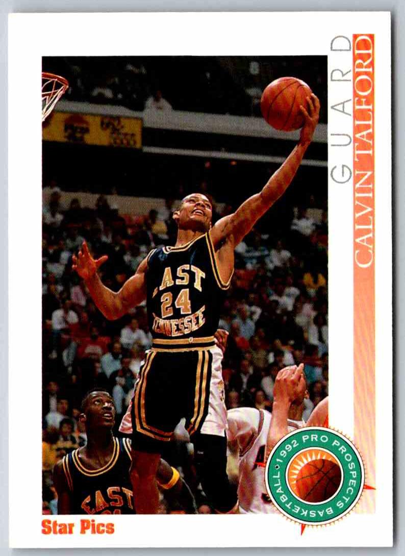 1992 Star Pics Calvin Talford