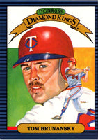 1986 Diamond Kings Tom Brunansky #24