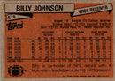 1981 Topps Billy Johnson