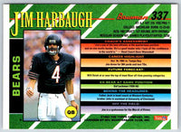 1993 Bowman Football Jim Harbaugh #337