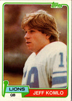 1981 Topps Jeff Komlo #511
