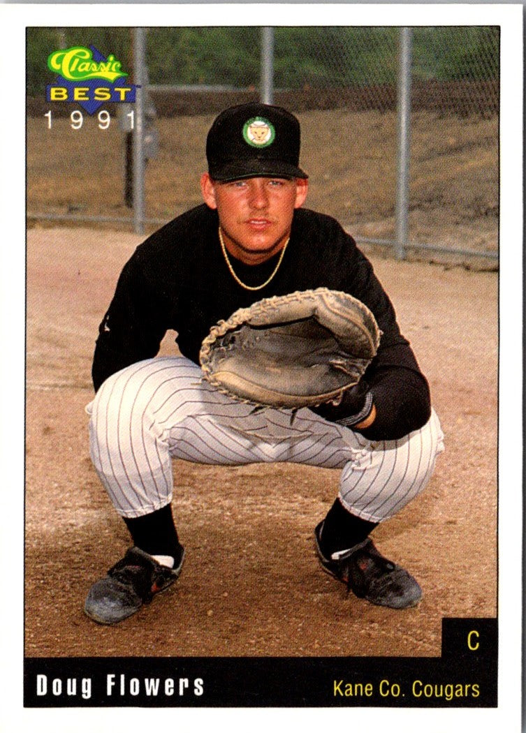 1991 Classic Best Kane County Cougars Doug Flowers