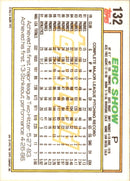1992 Topps Eric Show