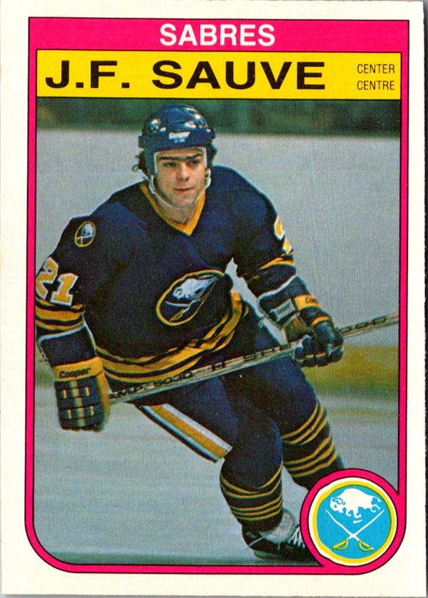 1982 O-Pee-Chee J.F. Sauve #33 Rookie