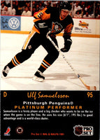 1991 Pro Set Platinum Ulf Samuelsson #95