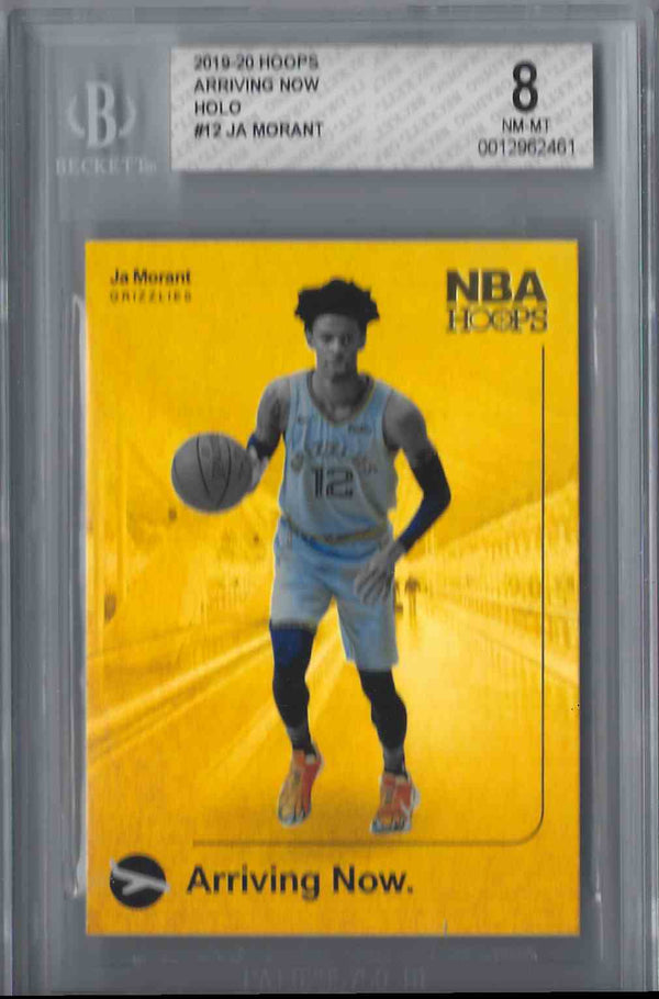 2019 NBA Hoops Ja Morant #12 Rookie Arriving Now