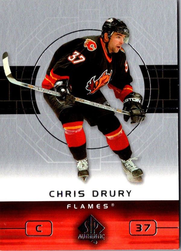 2002 SP Authentic Chris Drury #20