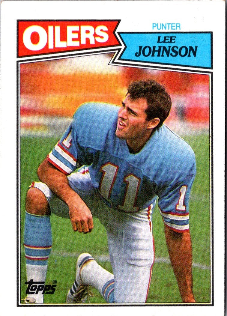1987 Topps Lee Johnson