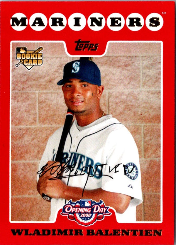 2008 Topps Opening Day Wladimir Balentien #197 Rookie