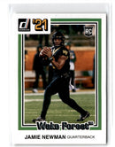 2021 Panini Chronicles Draft Picks Jamie Newman