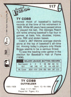 1989 Pacific Legends II Ty Cobb #117