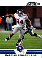 2012 Score Mathias Kiwanuka #38