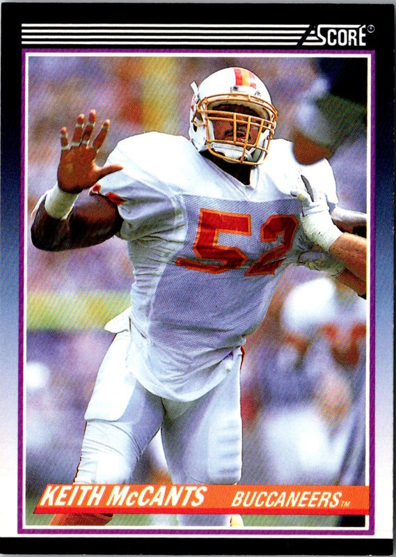1990 Score Supplemental Keith McCants #57T