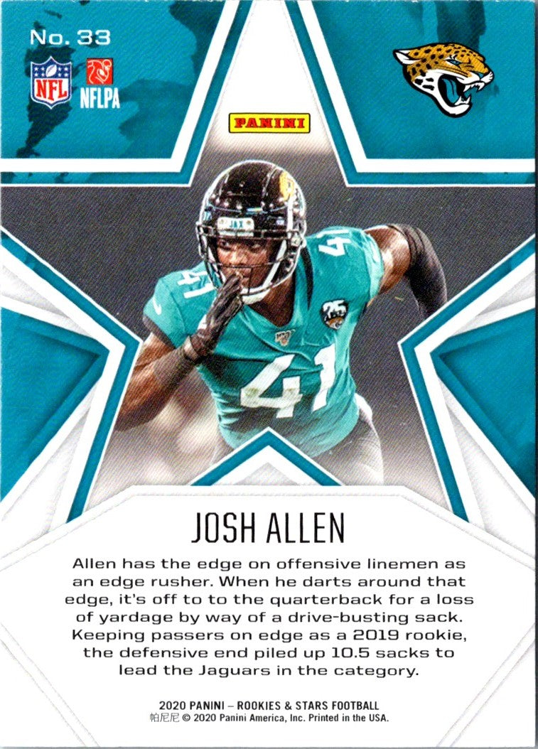 2019 Panini Absolute Josh Allen