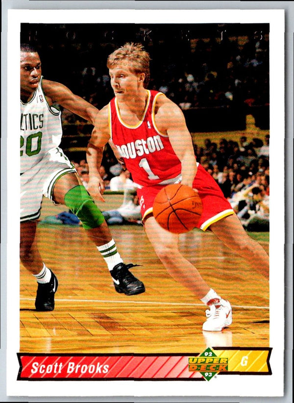 1992 Upper Deck Scott Brooks #329