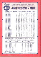 1991 Topps Traded Jim Fregosi #43T
