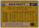 1982 Topps Greg Pruitt