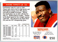 1992 Proset Andre Tippett #250