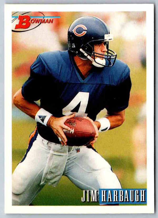 1993 Bowman Football Jim Harbaugh #337