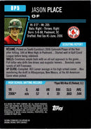 2006 Bowman Chrome Draft Picks & Prospects Jason Place