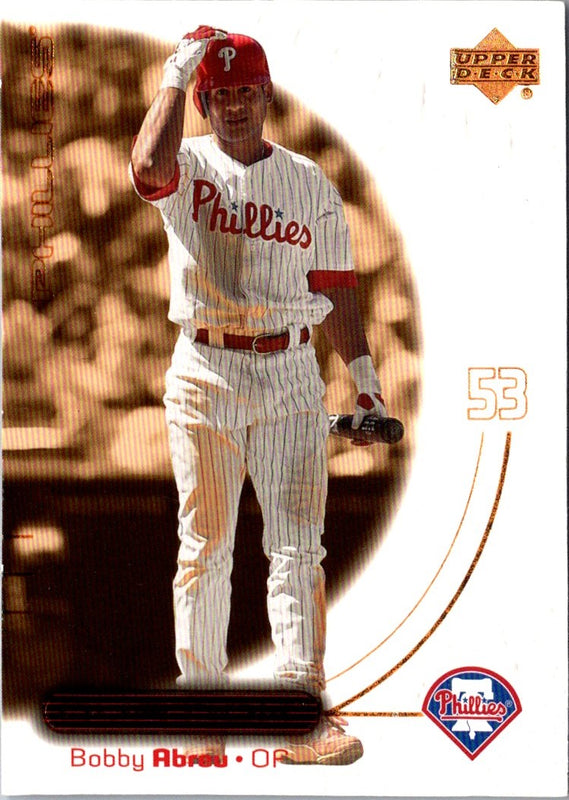 2001 Upper Deck Bobby Abreu #54