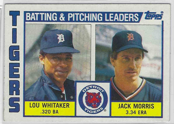 1984 Topps Lou Whitaker  #666