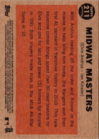 2011 Topps Heritage 50th Anniversary Buybacks Midway Masters/Frank Bolling/Roy McMillan #211