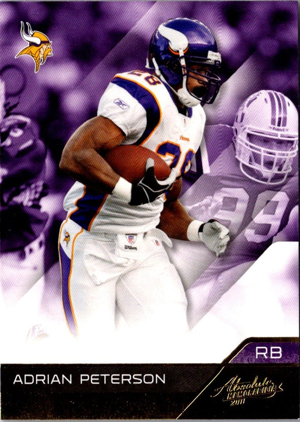 2011 Panini Absolute Memorabilia Adrian Peterson #54