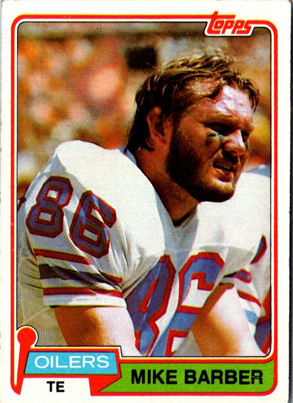 1981 Topps Mike Barber #99