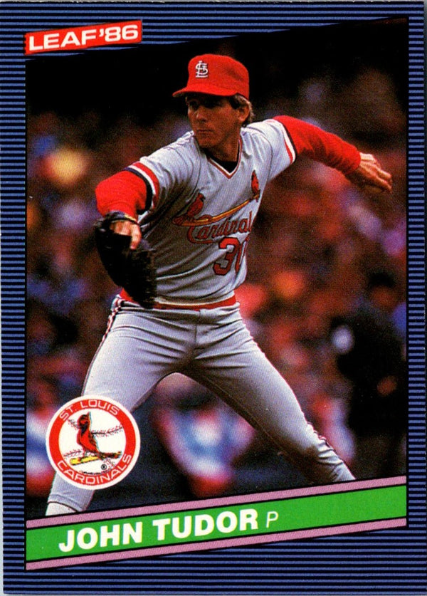 1986 Leaf John Tudor #134