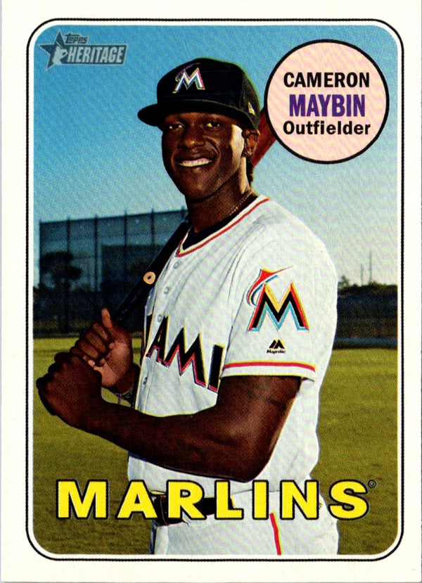 2018 Topps Heritage Cameron Maybin #628