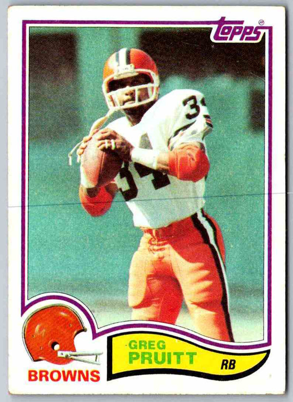 1982 Topps Greg Pruitt #69