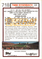 1992 Topps Timm Rosenbach #718