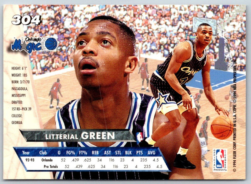 1993 Ultra Litterial Green