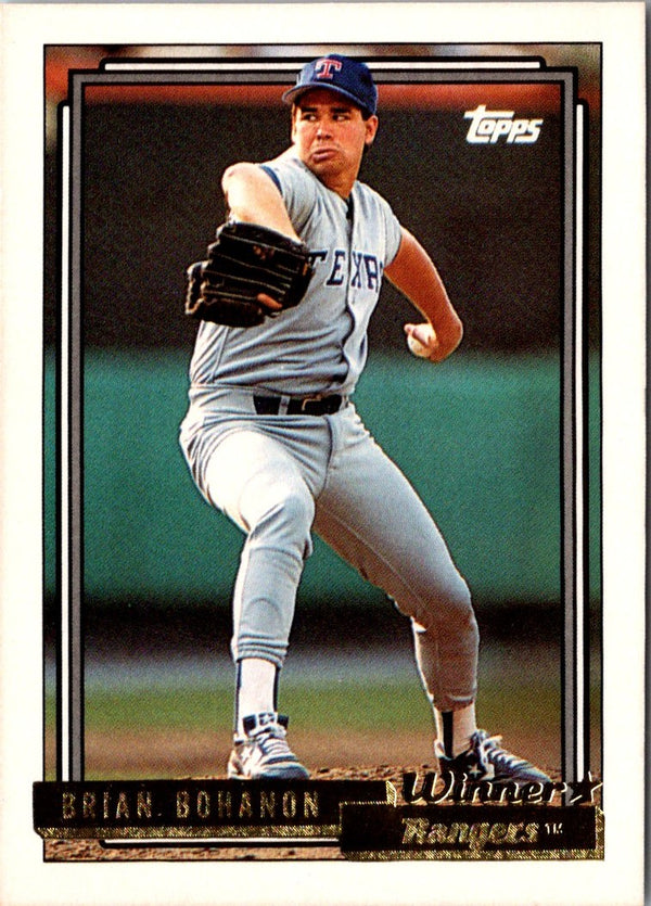 1992 Topps Brian Bohanon #149